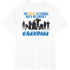 imageStar Wars The Force Matching Family GRANDMA TShirt TShirtWhite