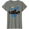 imageStar Wars The Force Matching Family SON TShirt TShirtOlive Heather