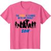 imageStar Wars The Force Matching Family SON TShirt TShirtPink Heather