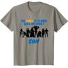 imageStar Wars The Force Matching Family SON TShirt TShirtSlate Grey