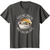 imageStar Wars The Mandalorian Grogu Feed Snacks ampamp Call Me Cute TShirtAsphalt Grey