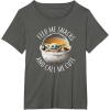 imageStar Wars The Mandalorian Grogu Feed Snacks ampamp Call Me Cute TShirtAsphalt Grey