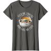 imageStar Wars The Mandalorian Grogu Feed Snacks ampamp Call Me Cute TShirtAsphalt Grey