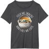 imageStar Wars The Mandalorian Grogu Feed Snacks ampamp Call Me Cute TShirtDark Heather Grey