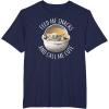 imageStar Wars The Mandalorian Grogu Feed Snacks ampamp Call Me Cute TShirtNavy Blue
