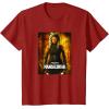 imageStar Wars The Mandalorian Season 2 Ahsoka Tano Poster TShirtCranberry Red