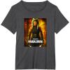 imageStar Wars The Mandalorian Season 2 Ahsoka Tano Poster TShirtDark Heather Grey