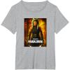 imageStar Wars The Mandalorian Season 2 Ahsoka Tano Poster TShirtHeather Grey