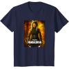 imageStar Wars The Mandalorian Season 2 Ahsoka Tano Poster TShirtNavy Blue