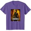 imageStar Wars The Mandalorian Season 2 Ahsoka Tano Poster TShirtPurple Heather