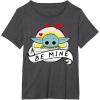 imageStar Wars The Mandalorian The Child Be Mine Valentines Day TShirtDark Heather Grey