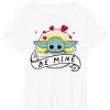 imageStar Wars The Mandalorian The Child Be Mine Valentines Day TShirtWhite