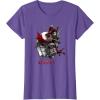 imageStar Wars Visions Collage Poster TShirtPurple Heather