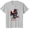 imageStar Wars Visions Collage Poster TShirtSilver Grey