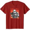 imageStar Wars Visions Grunge Stormtrooper TShirtCranberry Red