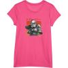 imageStar Wars Visions Grunge Stormtrooper TShirtPink Heather