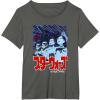 imageStar Wars Visions Imperial Soldiers Line Up Poster TShirtAsphalt Grey