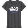 imageStar Wars Visions Kanji Logo TShirtDark Heather Grey