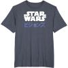 imageStar Wars Visions Kanji Logo TShirtHeather Blue