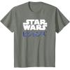 imageStar Wars Visions Kanji Logo TShirtOlive Heather