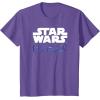 imageStar Wars Visions Kanji Logo TShirtPurple Heather