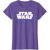 imageStar Wars Visions Kanji Logo TShirtPurple Heather