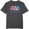 imageStar Wars Visions Logo TShirtDark Heather Grey