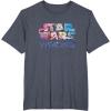 imageStar Wars Visions Logo TShirtHeather Blue
