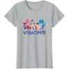 imageStar Wars Visions Logo TShirtHeather Grey