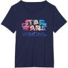 imageStar Wars Visions Logo TShirtNavy Blue