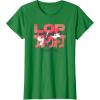 imageStar Wars Visions Lop Back To Back Logo TShirtKelly Green