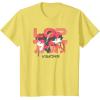 imageStar Wars Visions Lop Back To Back Logo TShirtLemon Yellow