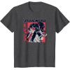 imageStar Wars Visions Lop Kanji Logo Portrait TShirtDark Heather Grey