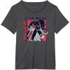 imageStar Wars Visions Lop Kanji Logo Portrait TShirtDark Heather Grey