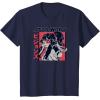imageStar Wars Visions Lop Kanji Logo Portrait TShirtNavy Blue
