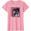 imageStar Wars Visions Lop Kanji Logo Portrait TShirtPink