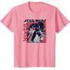 imageStar Wars Visions Lop Kanji Logo Portrait TShirtPink