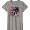 imageStar Wars Visions Lop Kanji Logo Portrait TShirtSlate Grey