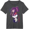 imageStar Wars Visions Lop Ocho Rivals Poster TShirtDark Heather Grey