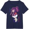 imageStar Wars Visions Lop Ocho Rivals Poster TShirtNavy Blue