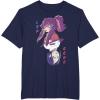 imageStar Wars Visions Lop Ocho Rivals Poster TShirtNavy Blue