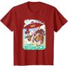 imageStar Wars Visions Lop TD4 Parasol Poster TShirtCranberry Red