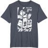 imageStar Wars Visions Lop ampamp Ocho Group Shot Panels TShirtHeather Blue