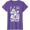 imageStar Wars Visions Lop ampamp Ocho Group Shot Panels TShirtPurple Heather