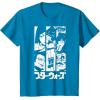 imageStar Wars Visions Lop ampamp Ocho Group Shot Panels TShirtSapphire Blue
