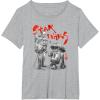 imageStar Wars Visions Samurai Droids TShirtHeather Grey