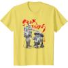 imageStar Wars Visions Samurai Droids TShirtLemon Yellow