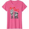 imageStar Wars Visions Samurai Droids TShirtPink Heather