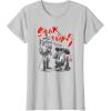 imageStar Wars Visions Samurai Droids TShirtSilver Grey