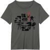 imageStar Wars Visions Volume 1 Episodes Japanese Anime Memories TShirtAsphalt Grey